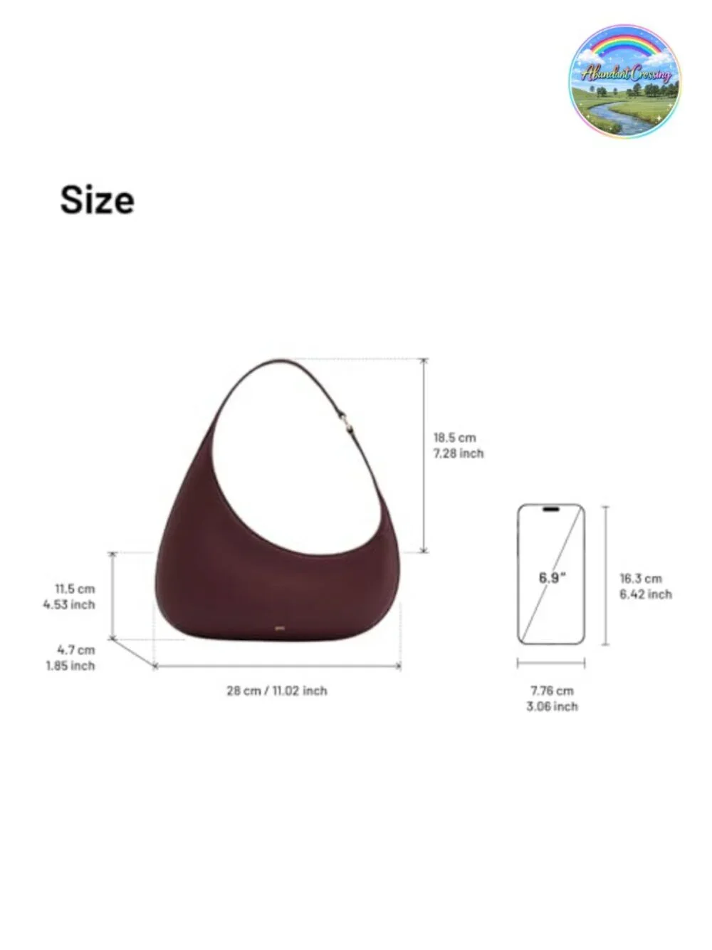 JW PEI Vegan Leather Shoulder Bag Sling Purse Oprah's Favorite Silhouette Hobo